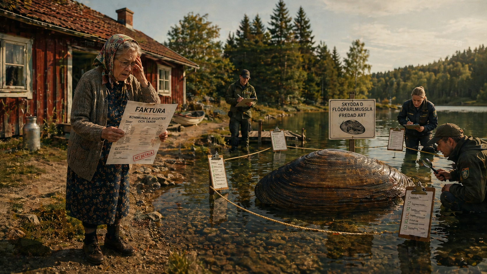 🐚 Flodpärlmusslan har det bra — men mormor måste betala 250 000 kr